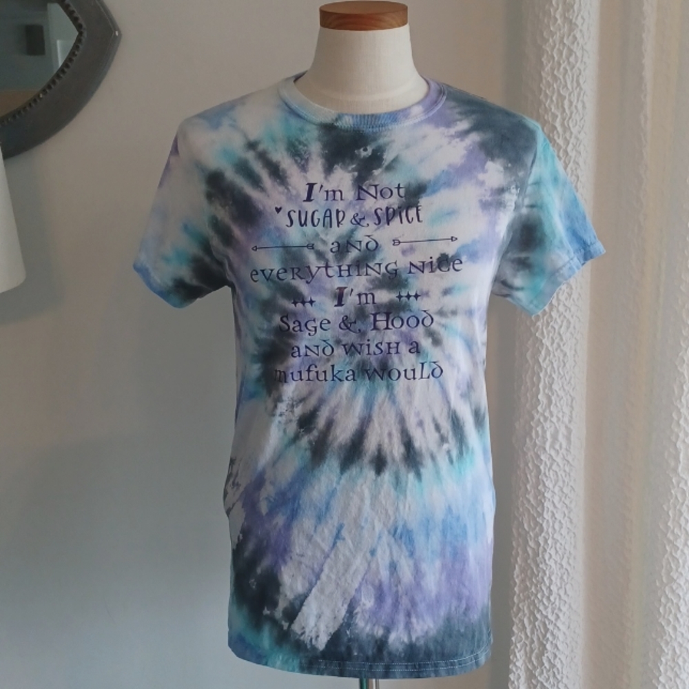 Homemade Tye-Dyed Unisex Small T-Shirt